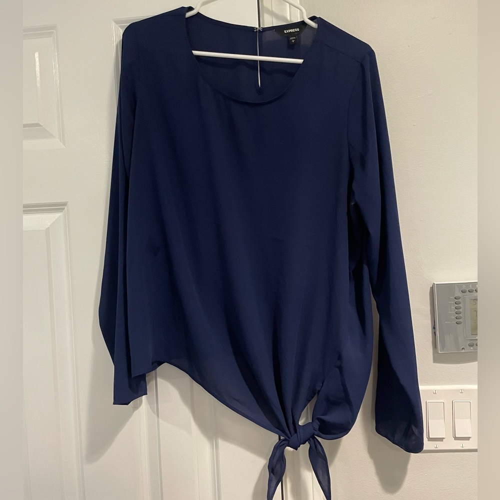 Express Navy Blouse